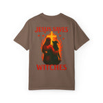 Jesus Saves Witches Garment-Dyed T-shirt