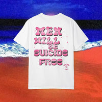 Men will be Suicide Free Garment-Dyed T-shirt