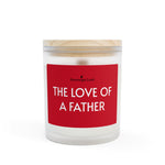 Godly Love Frosted Glass Candles