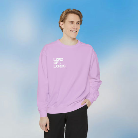 Logo Sporty Garment-Dyed Sweatshirt