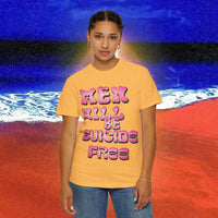 Men will be Suicide Free Garment-Dyed T-shirt