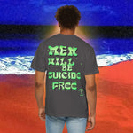 Men will be Suicide Free Garment-Dyed T-shirt