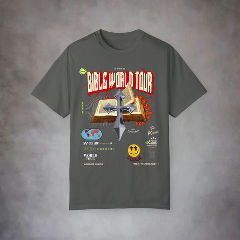 Bible World Tour Garment-Dyed T-shirt