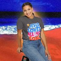 Jesus Loves all his sons Garment-Dyed T-shirt