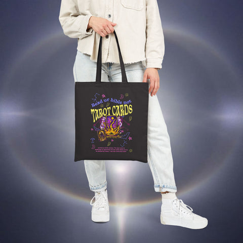 Don't Read Tarot Cards Cotton Canvas Tote Bag