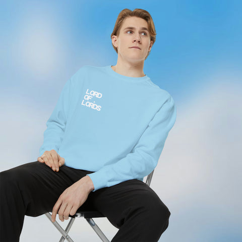 Logo Sporty Garment-Dyed Sweatshirt