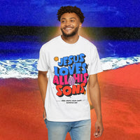 Jesus Loves all his sons Garment-Dyed T-shirt
