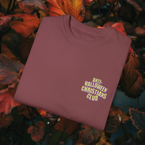 2023 Anti-Halloween Garment-Dyed T-shirt