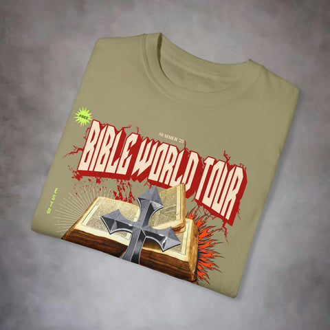 Bible World Tour Garment-Dyed T-shirt