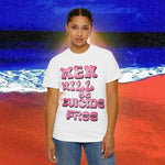 Men will be Suicide Free Garment-Dyed T-shirt