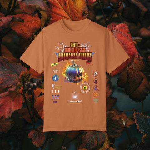 2023 Anti-Halloween World Tour Garment-Dyed T-shirt