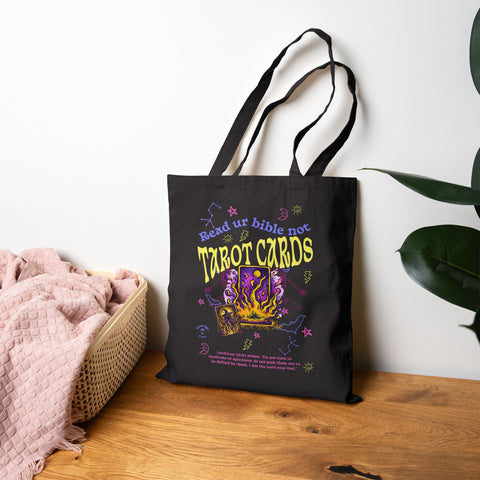 Don't Read Tarot Cards Cotton Canvas Tote Bag