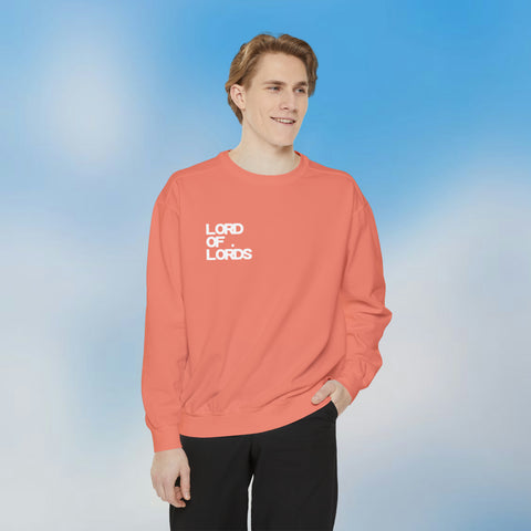 Logo Sporty Garment-Dyed Sweatshirt