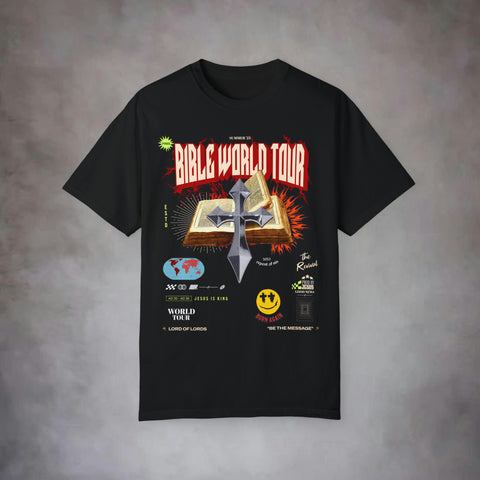 Bible World Tour Garment-Dyed T-shirt