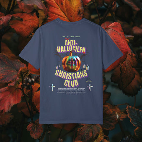 2023 Anti-Halloween Garment-Dyed T-shirt