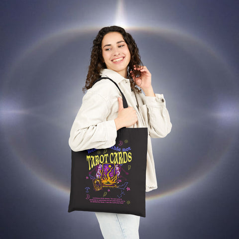 Don't Read Tarot Cards Cotton Canvas Tote Bag