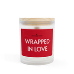 Godly Love Frosted Glass Candles