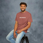 Jesus Saved Me Garment-Dyed T-shirt