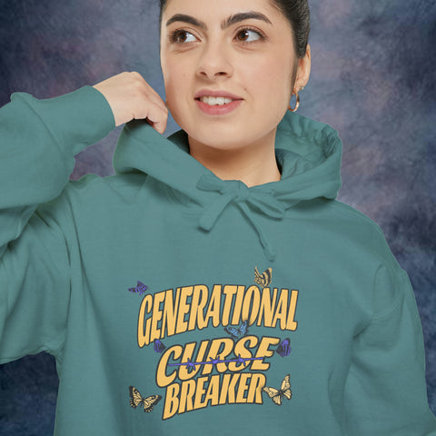 Generational Curse Breaker Garment-Dyed Hoodie