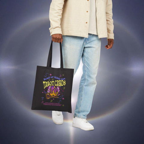 Don't Read Tarot Cards Cotton Canvas Tote Bag