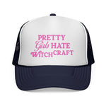 Pretty Girls Hate Witchcraft Trucker Cap