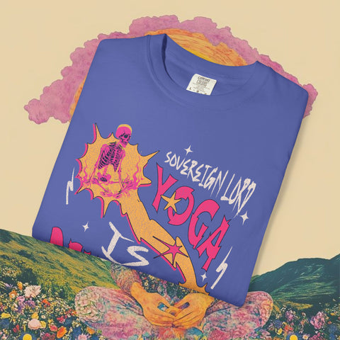 Yoga is Demonic Garment-Dyed T-shirt