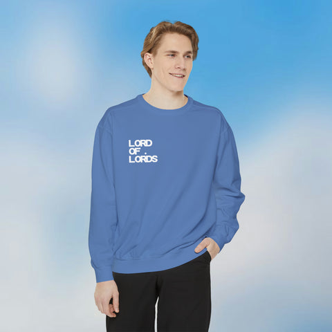 Logo Sporty Garment-Dyed Sweatshirt