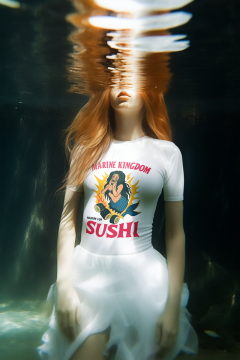 Marine Kingdom Sushi Garment-Dyed T-shirt