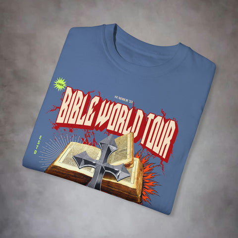 Bible World Tour Garment-Dyed T-shirt