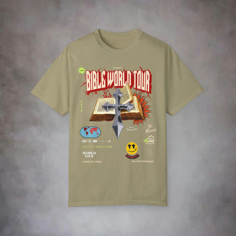 Bible World Tour Garment-Dyed T-shirt