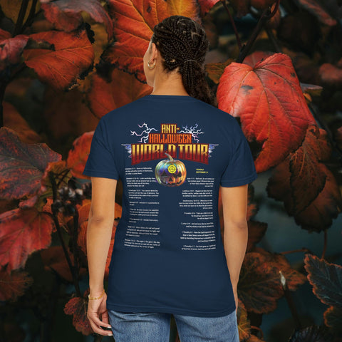 2023 Anti-Halloween World Tour Garment-Dyed T-shirt