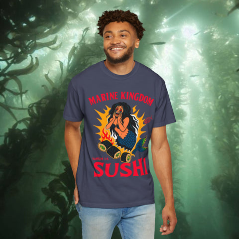 Marine Kingdom Sushi Garment-Dyed T-shirt