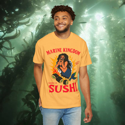 Marine Kingdom Sushi Garment-Dyed T-shirt