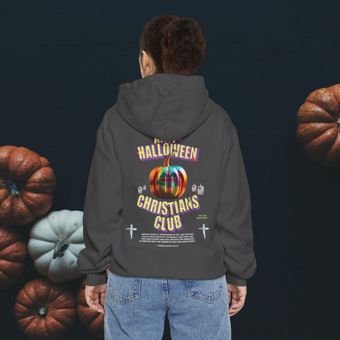 Anti-Halloween Garment-Dyed Hoodie