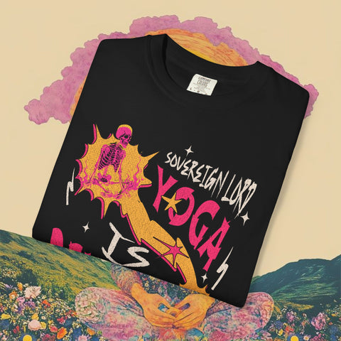 Yoga is Demonic Garment-Dyed T-shirt