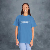 Jesus Saved Me Garment-Dyed T-shirt