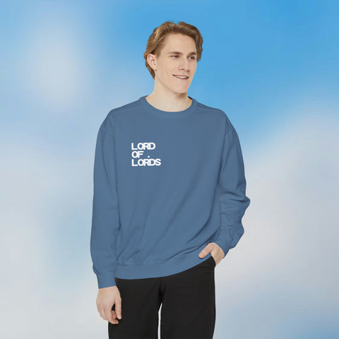 Logo Sporty Garment-Dyed Sweatshirt