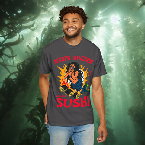 Marine Kingdom Sushi Garment-Dyed T-shirt