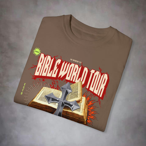 Bible World Tour Garment-Dyed T-shirt