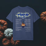 2024 Anti Halloween World Tour Garment-Dyed T-shirt