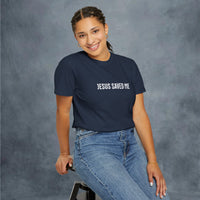 Jesus Saved Me Garment-Dyed T-shirt