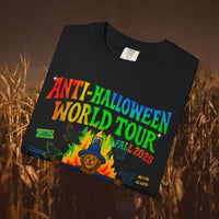 2025 Anti - Halloween World Tour Garment-Dyed T-shirt