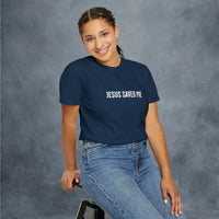 Jesus Saved Me Garment-Dyed T-shirt