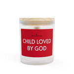 Godly Love Frosted Glass Candles