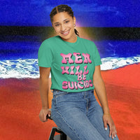 Men will be Suicide Free Garment-Dyed T-shirt