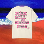 Men will be Suicide Free Garment-Dyed T-shirt