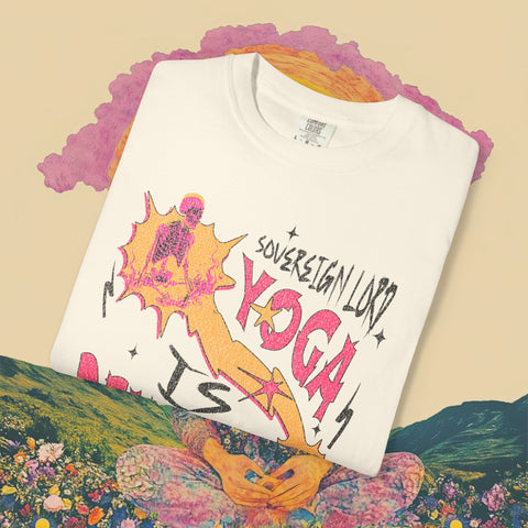 Yoga is Demonic Garment-Dyed T-shirt