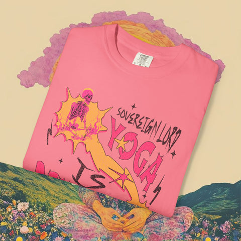 Yoga is Demonic Garment-Dyed T-shirt