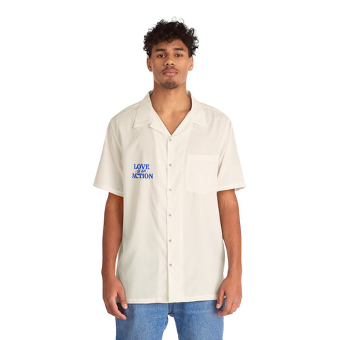 Love is an Action Button Down Shirt