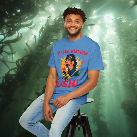 Marine Kingdom Sushi Garment-Dyed T-shirt